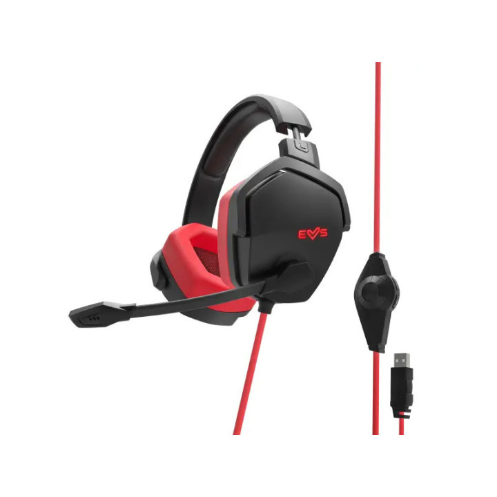 Energy Sistem Casque ESG 4 Surround 7.1 Rouge